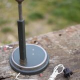 Vintage lamp, industrial metal bedside lamp, table lamp