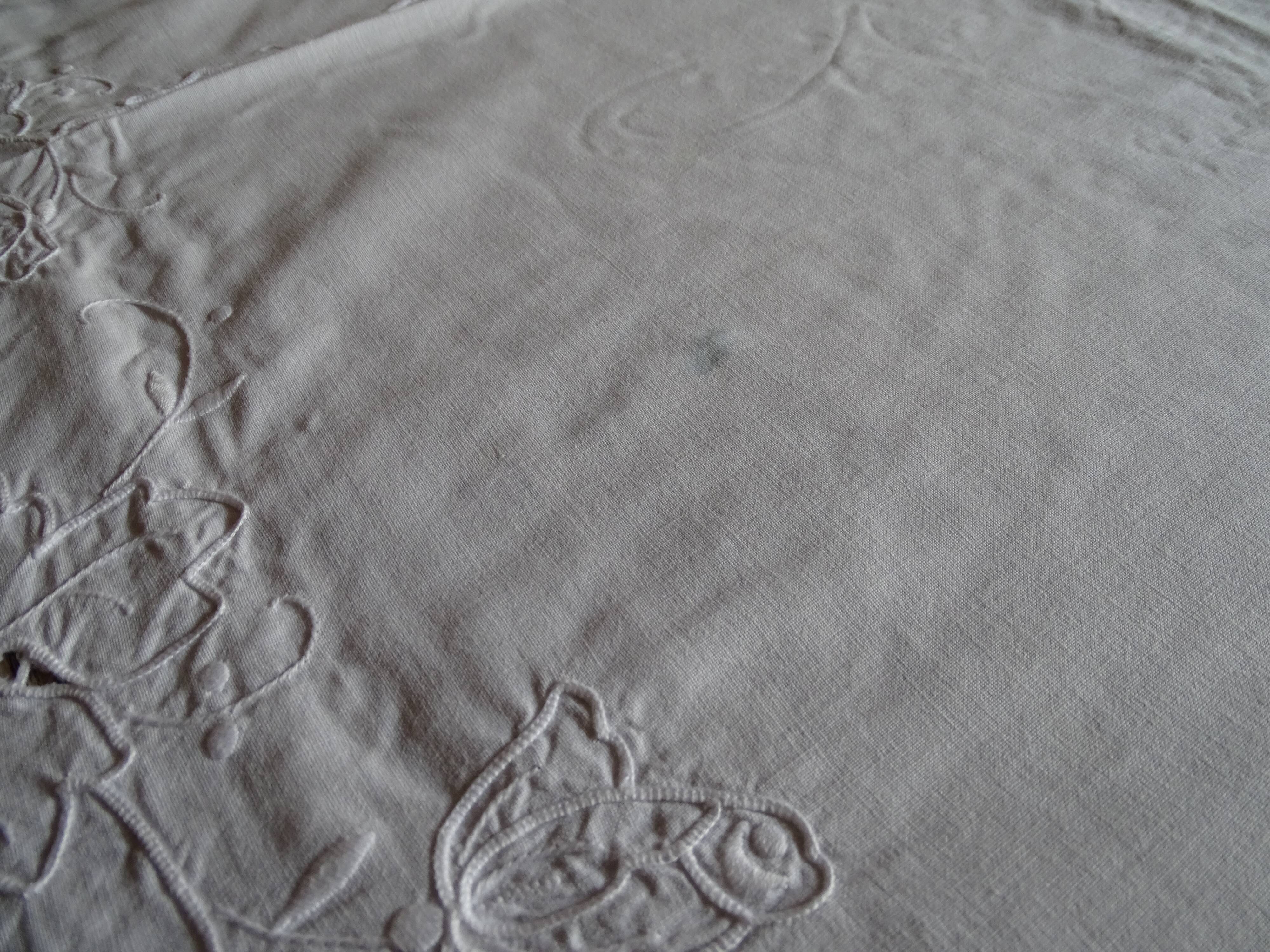 Tablecloth and 8 matching cotton towels - 200 x 160