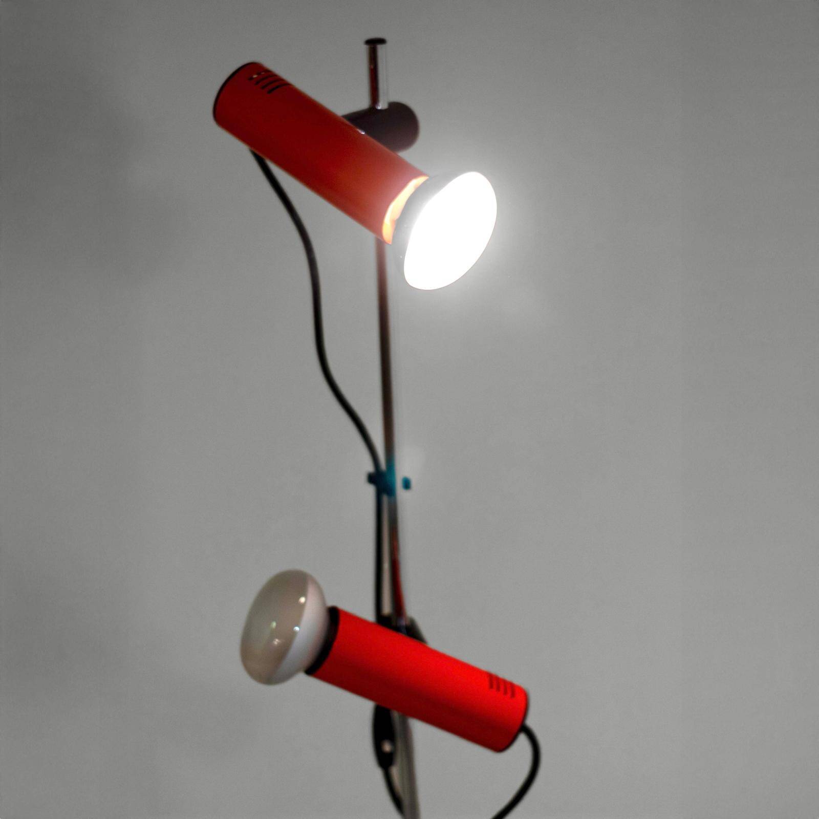 Metal Floor Lamp, Targetti Sankey, Italy 1970s