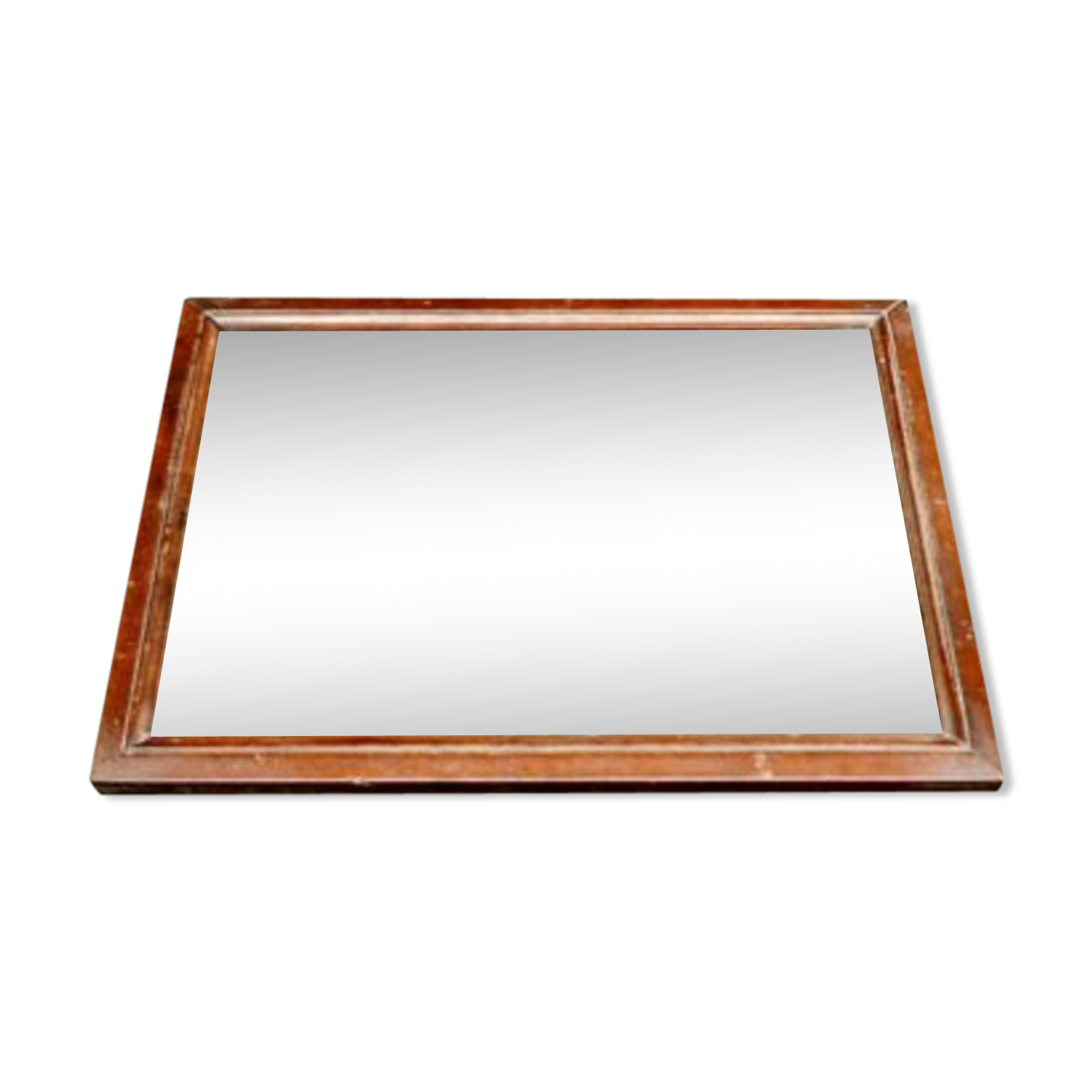 Former mirror wooden 33 x 25 cm