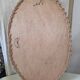 Rattan mirror from the 60s/70s.