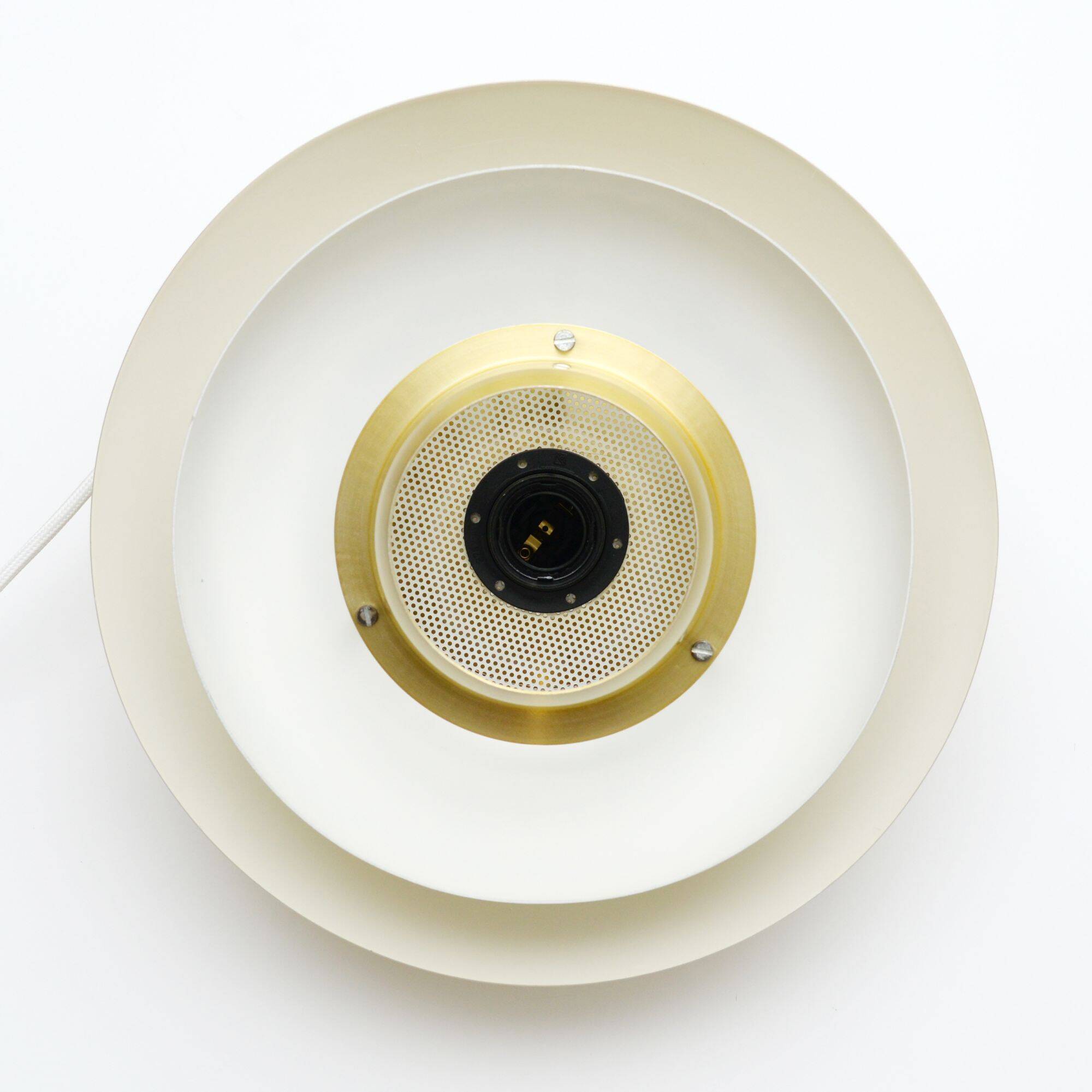 Vintage lamp in brass, Denmark 1970s