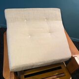 Elm and Maison Regain fabric armchair