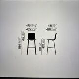 Hal Ply stool hight VITRA