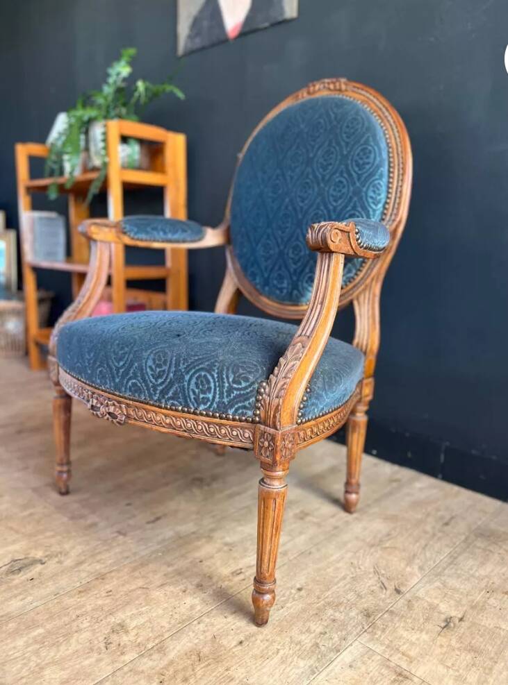 Louis XVI style armchair