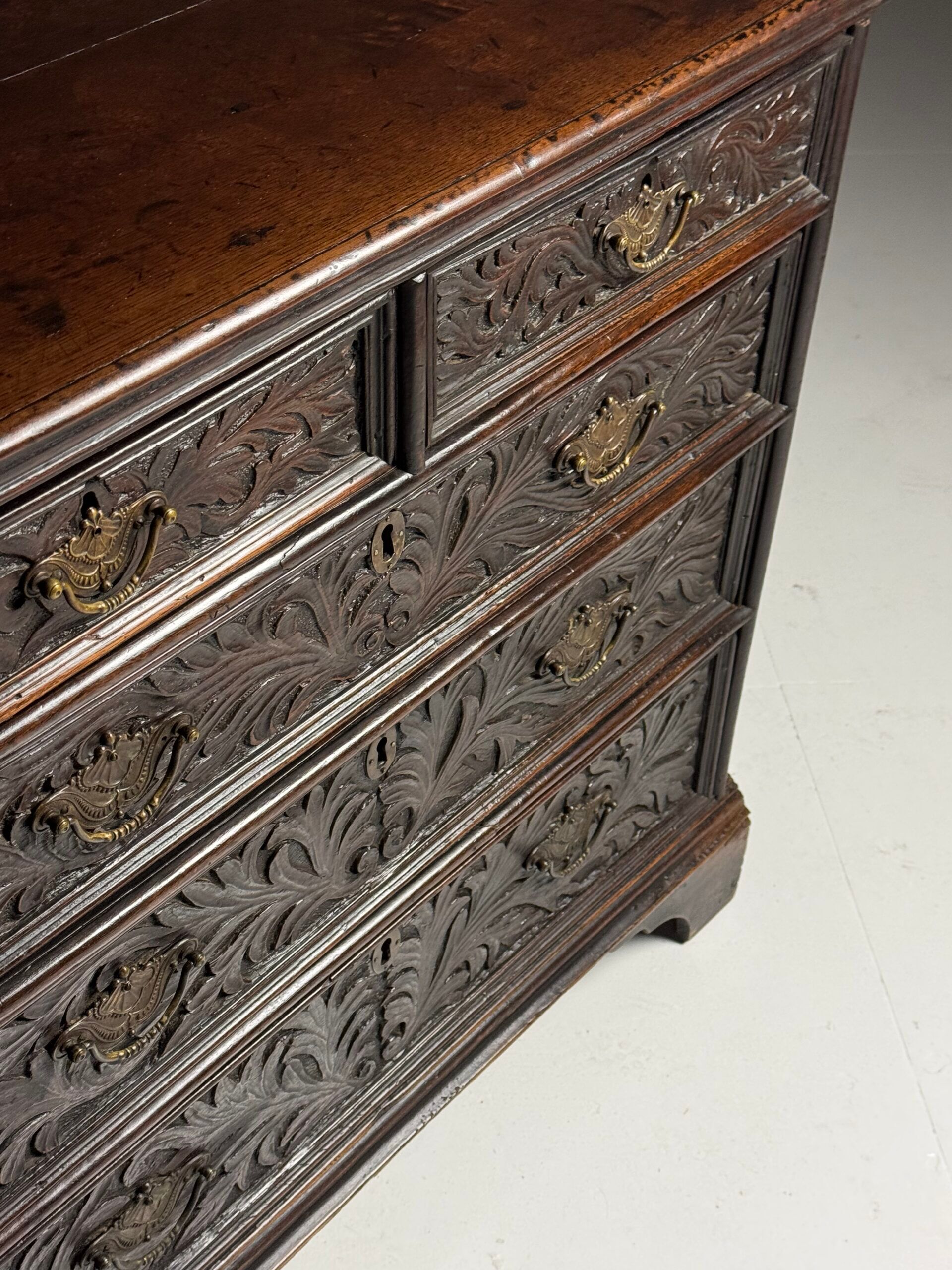 Commode anglaise du 19ème siècle