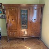 Armoire en chêne de style espagnol, début du XXe siècle