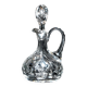 Carafe can liqueur / oil ewer in cut Bohemian crystal H18cm