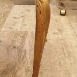 Bronze and marble side table