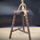 Tripod stool feet ball