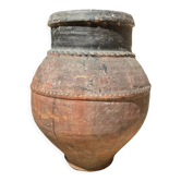 Old terracotta jar