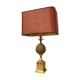 Brass pineapple table lamp, 1970s