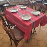 Authentic bistro tablecloth