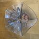 Bol vide poche mikasa crystal moulded decor flowers coloured vintage