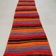 Old Turkish narrow Kilim Runner 272x51 cm shabby chic, vintage kelim