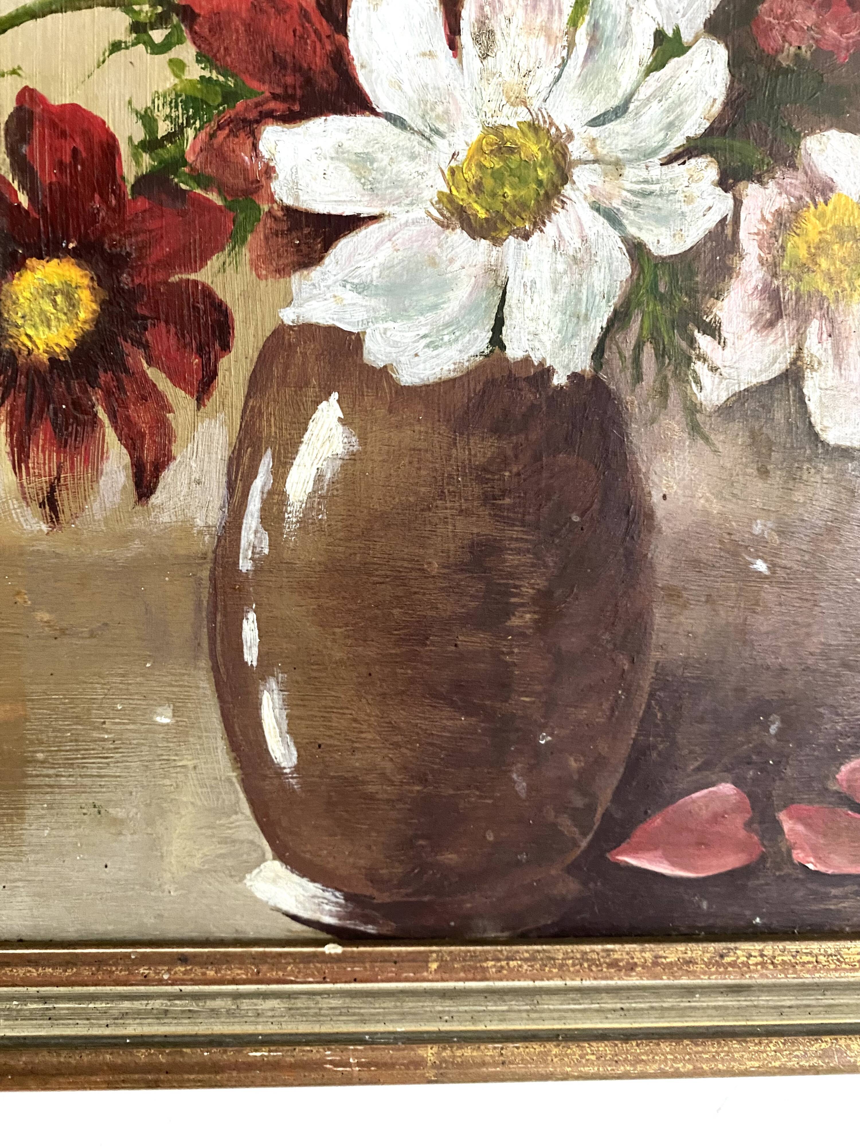Peinture bouquet de fleurs