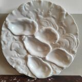 Oyster plate 19th century porcelain Haviland & Co Limoges France