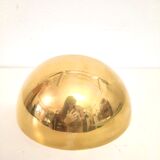 8 half moon sconces, Hollywood regency, brass, 60/70
