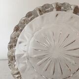 Cendrier en verre épais