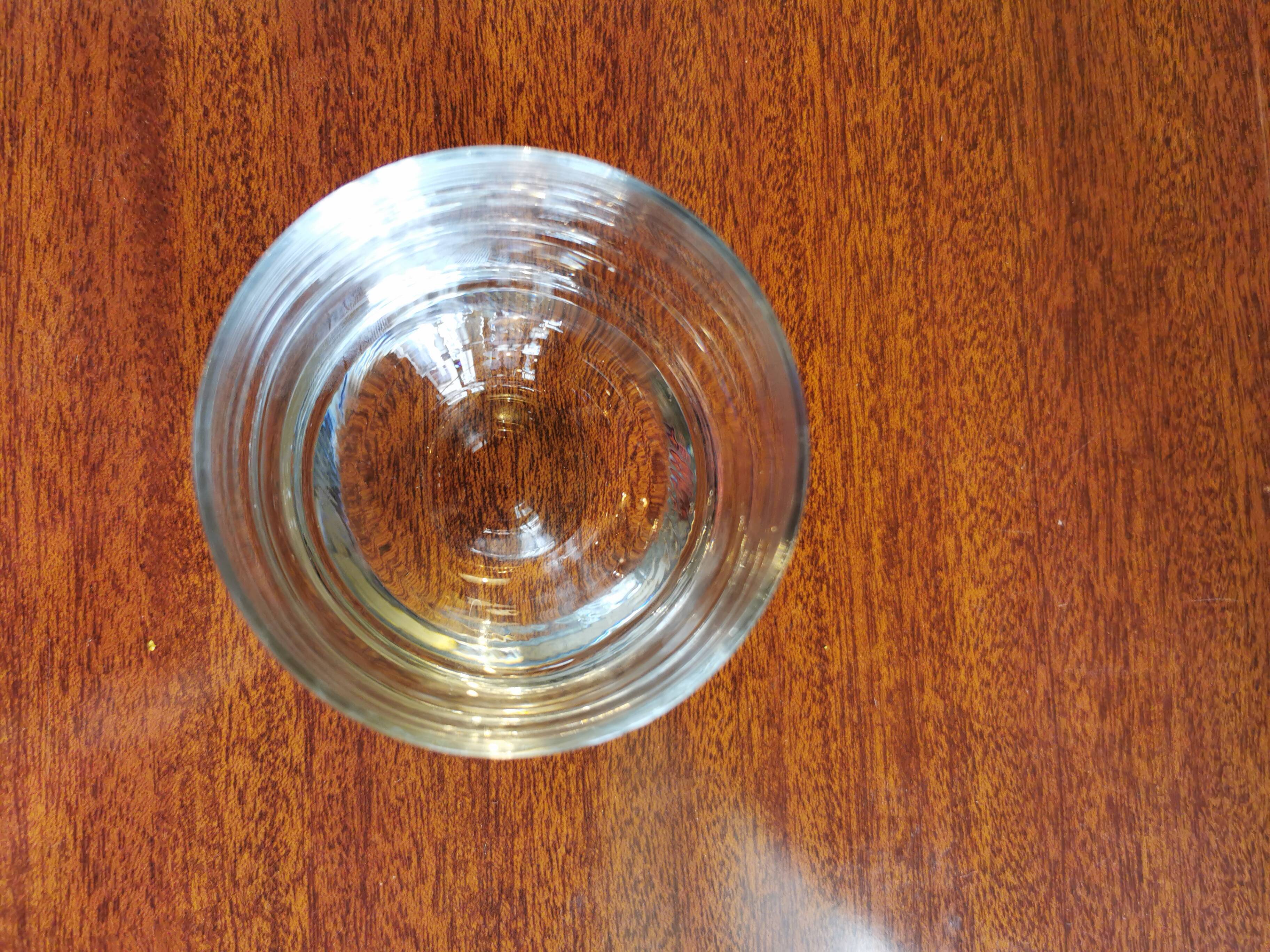 Set of 8 glasses vintage cups 70 ball shape