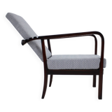 1940s Restored Beech Adjustable Armchair ,Czechoslovakia
