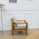 Fauteuil vintage en hêtre
