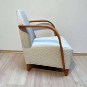 Spanish Club Chair in Beech and Plywood, 1990s