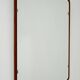 Scandinavian mirror with teak frame