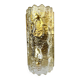 Glass & Brass wall sconces design by Carl Fagerlund for Orrefors /Lyfa