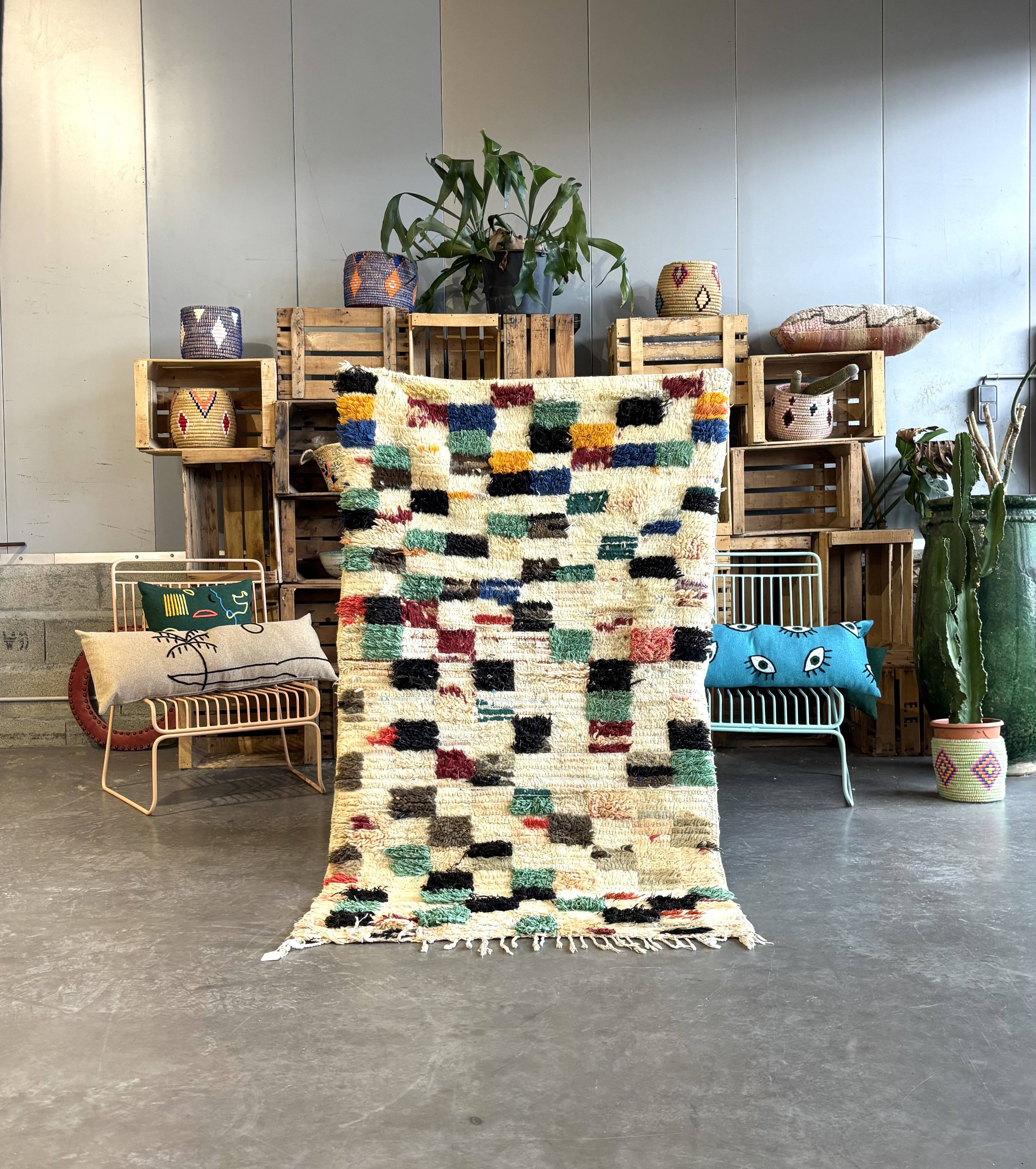 small Moroccan Berber rug Azilal