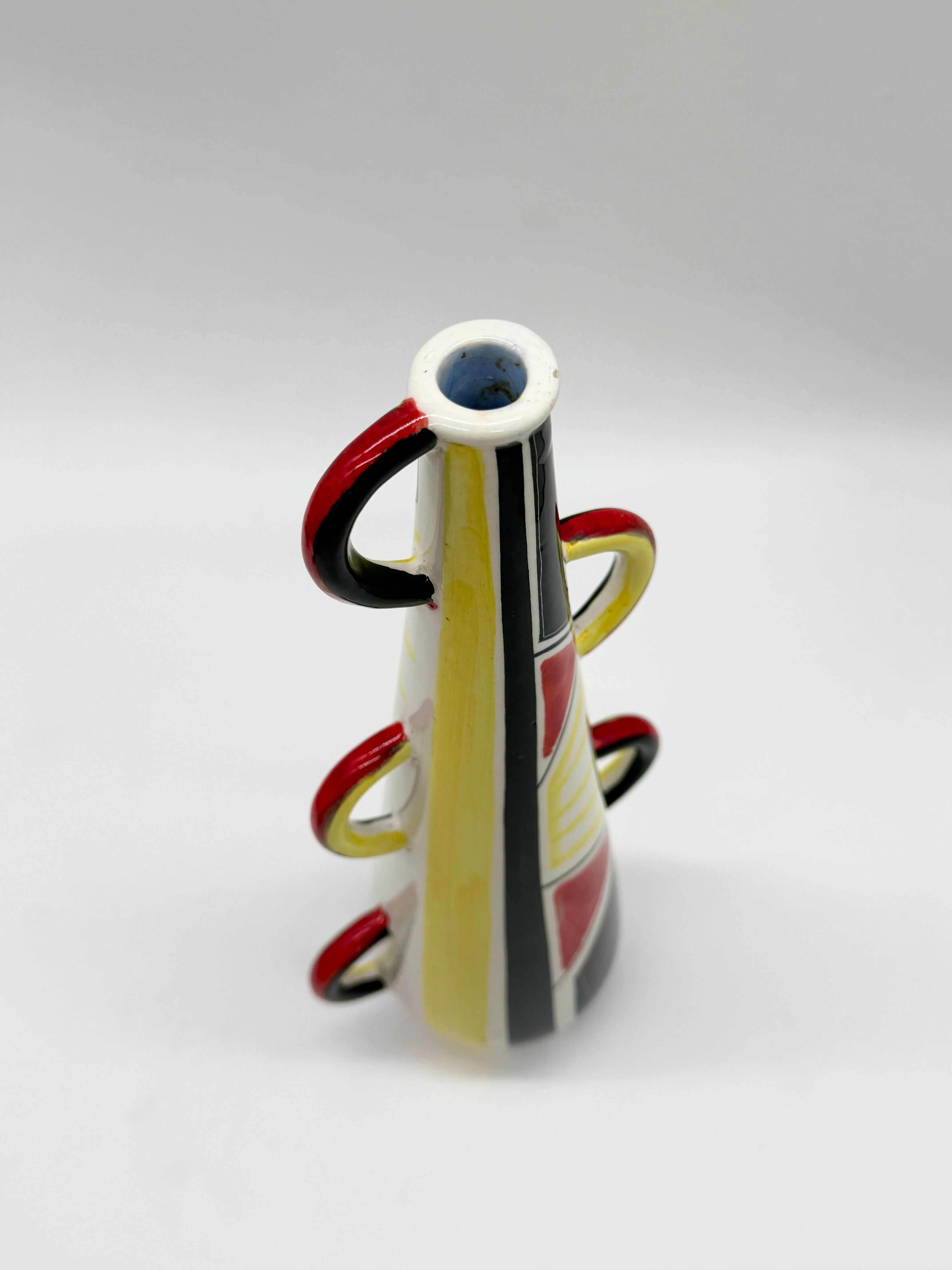 Vase sculptural – Coronettti Cunardo, Italie, 1980s