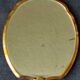 Miroir a main biseauté de taille moyenne art deco