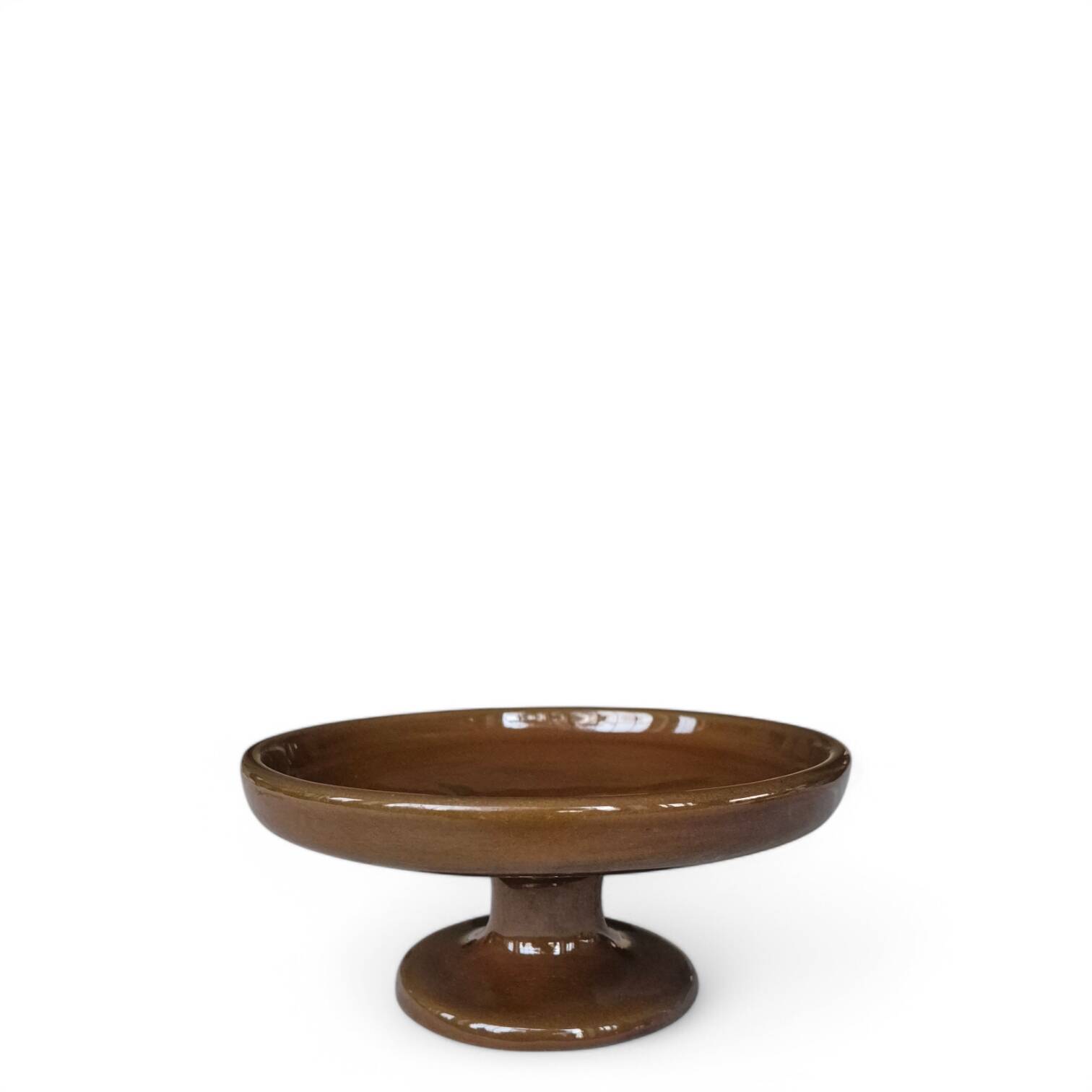 Jacques (1926-2008) and dani ruelland (1933-2010), pair of enamelled ceramic cups on pedestal