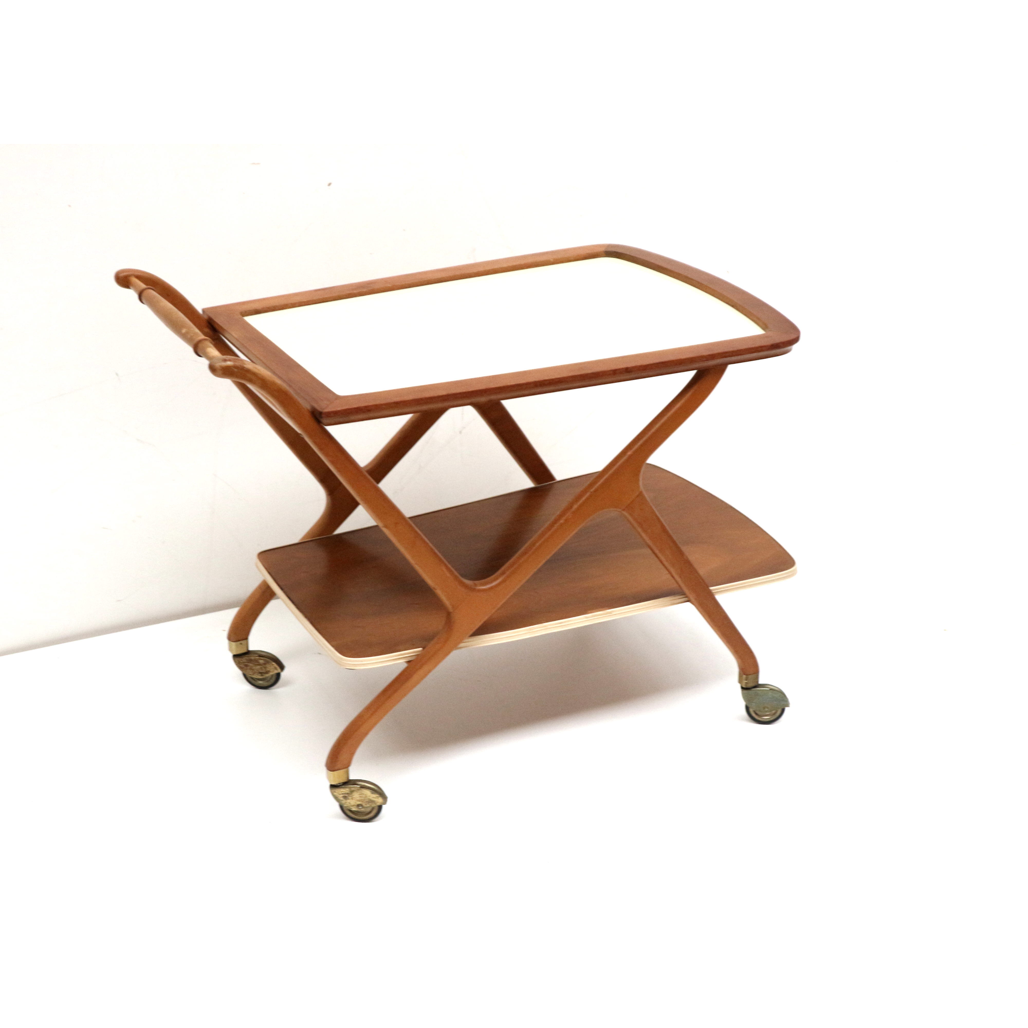 Vintage Italian serving trolley from the 1950s