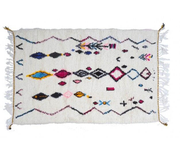 Colorful Berber carpet 157x107cm