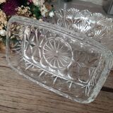 Beurrier en verre moulé