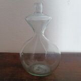 3 biberons de berger anciens en verre soufflé