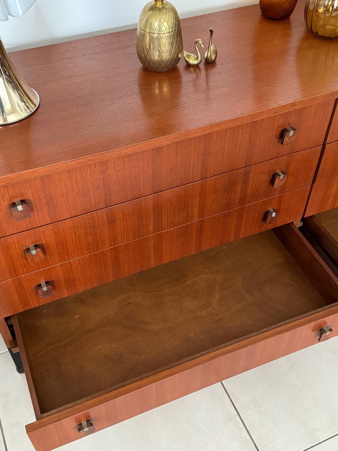 Vintage Scandinavian teak sideboard