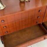 Scandinavian style vintage teak sideboard