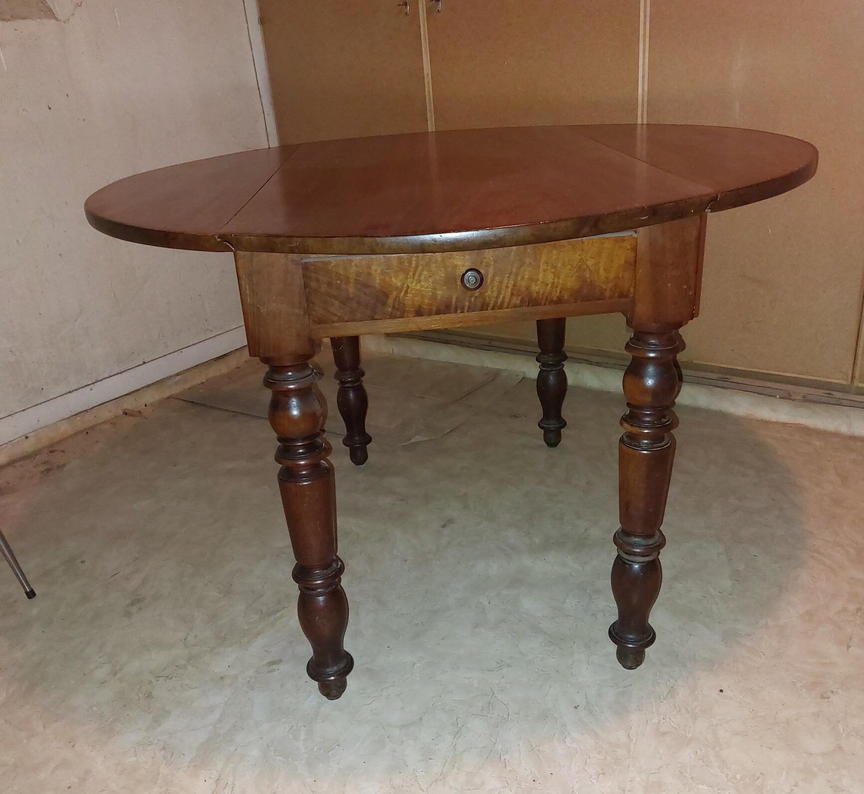 Old walnut table