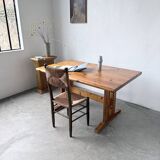 Mountain furniture table made of solid pine