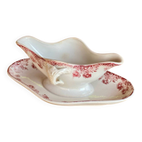Saucière Saint Amandinoise décor Les Oeuillets