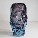 1960s Flower Vase by Jan Beranek – Pattern 5988 (Red Core Series)