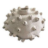 Artist's vase in raku