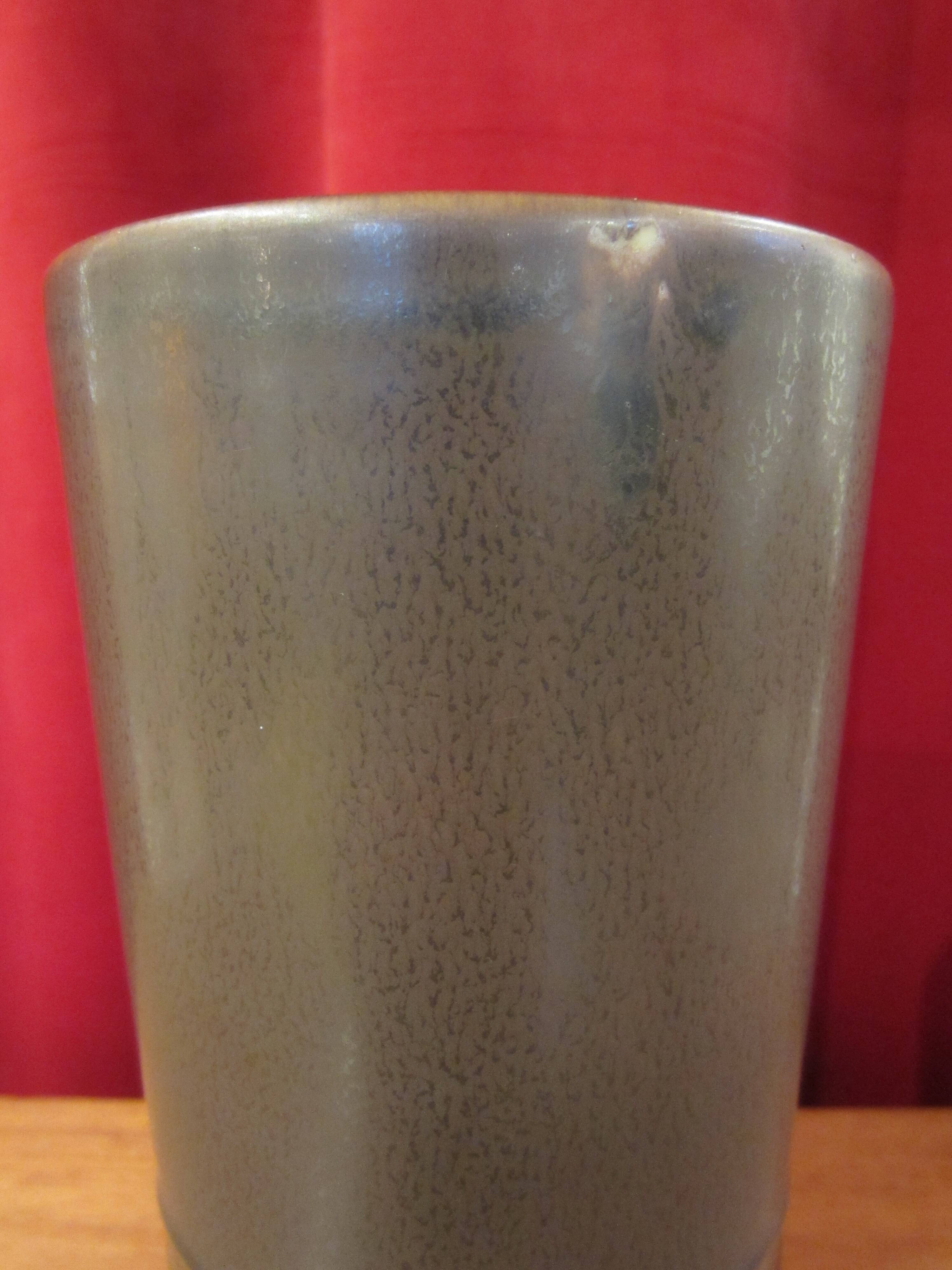 Scandinavian ceramic vase by Hertha Bengtsson for Rörstrand
