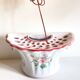 Wall-mounted flower stand, Segries Workshops, Moustiers, France