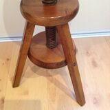 Wooden tripod stool / vintage 60s-70s