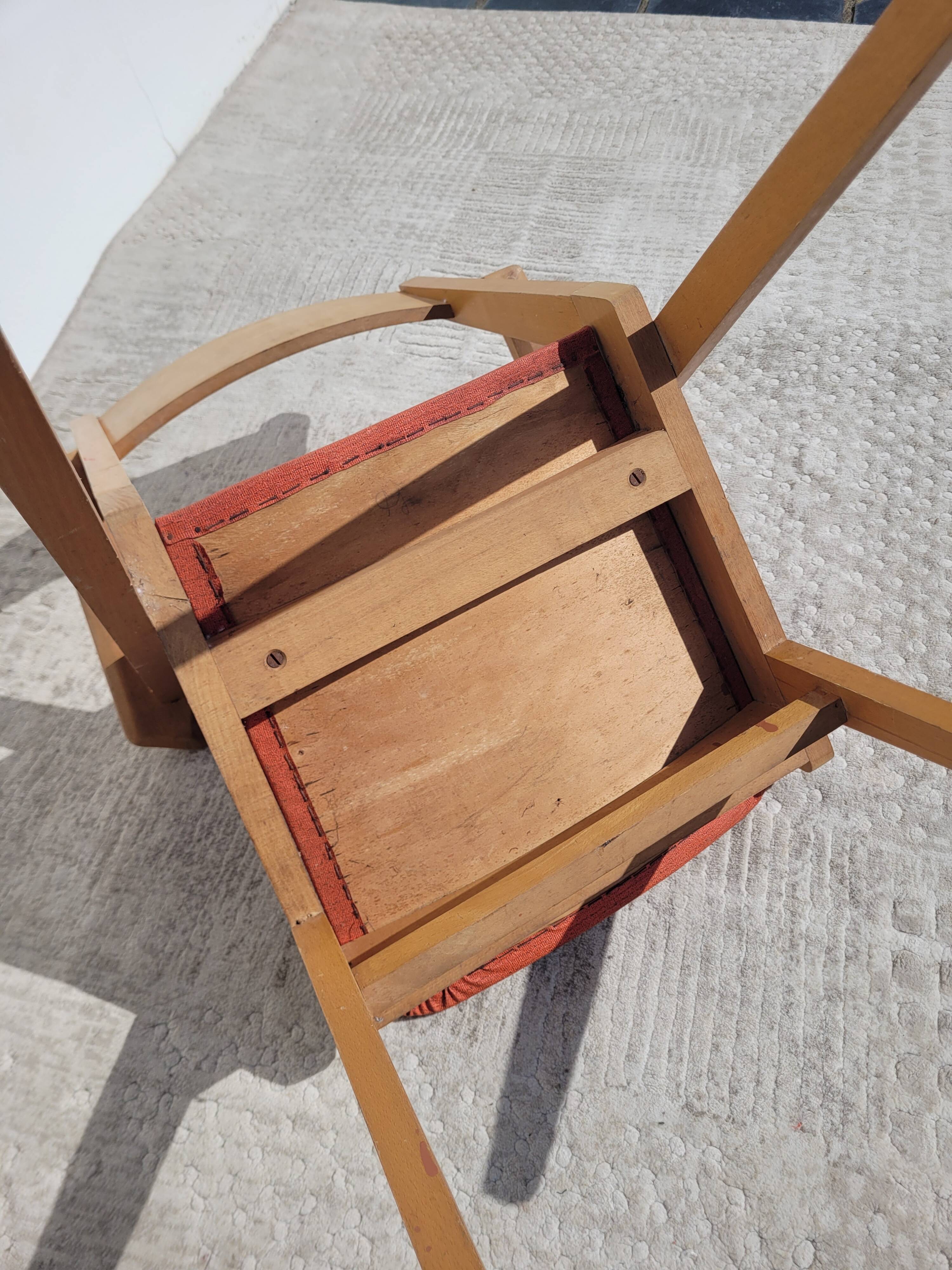 Fauteuil bridge années 60
