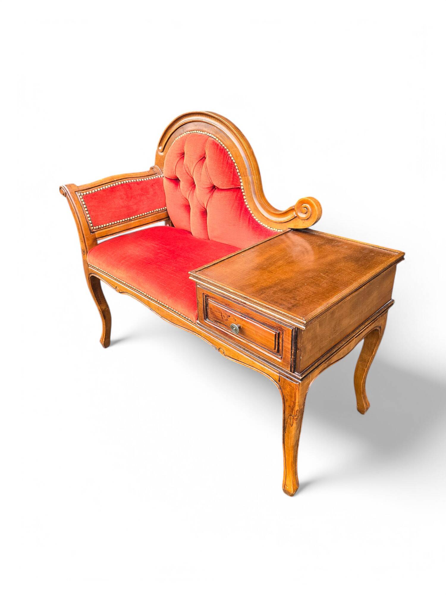 Telephone cabinet - vintage chaise longue