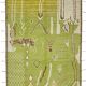 Handmade Turkish One of a Kind 280 cm x 374 cm Green Wool Carpet